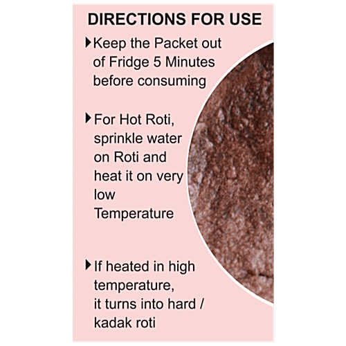 Milletwala Small Ragi Rotis - Ready To Eat, Healthy Chapatis, Gluten Free, 5 pcs  