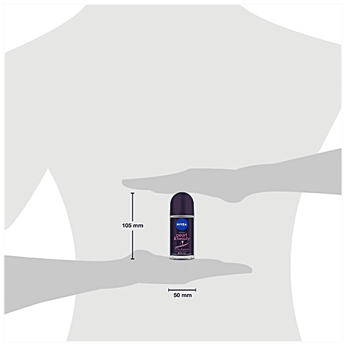 Nivea Deodorant Roll On - Pearl & Beauty, Fine Fragrance, For Women, For Fragrant Smooth & Beautiful Underarm Skin, 50 ml  