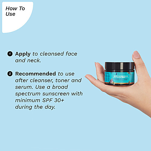 Pilgrim Retinol Night Cream With Vitamin C & Hyaluronic Acid - Treats Signs Of Ageing, 50 g  