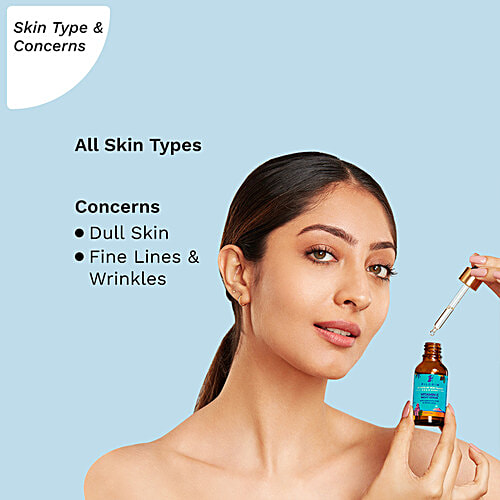 Pilgrim Vitamin C Night Serum For Face - Oil-Based, Enhances Firmness & Elasticity, 30 ml  