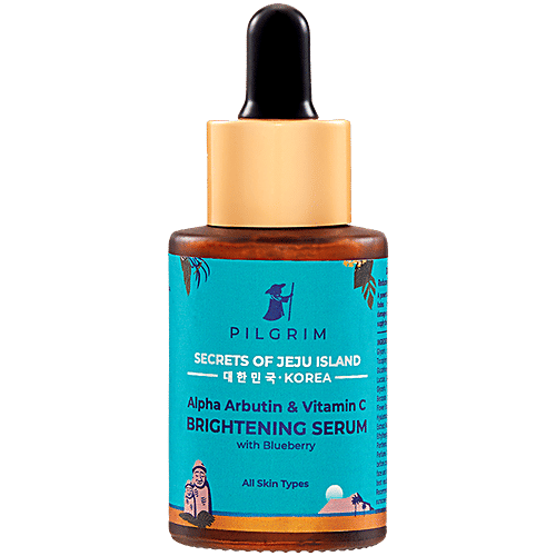 Buy PILGRIM Alpha Arbutin & Vitamin C Brightening Serum With Blueberry