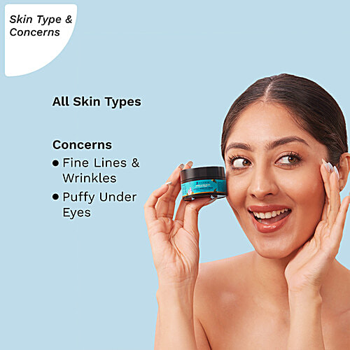 Pilgrim Retinol Under Eye Cream With Vitamin C & Hyaluronic Acid - Refreshes Tired Eyes, 30 g  