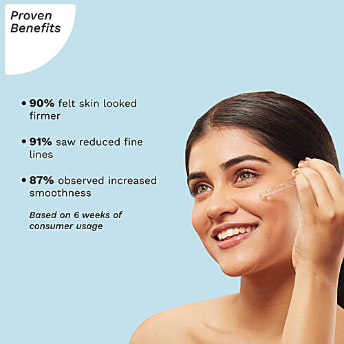 Pilgrim Lift & Firm Serum With Retinol & Hyaluronic Acid - Reduces Fine Lines & Wrinkles, 30 ml  