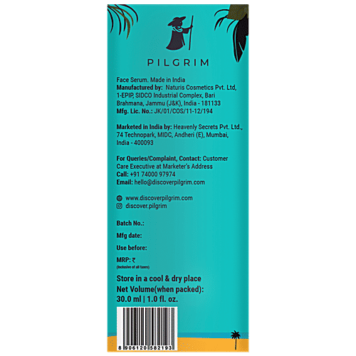 Pilgrim White Lotus Natural Face Mist & Toner With Camellia & Witch Hazel, 100 ml For All Skin Types