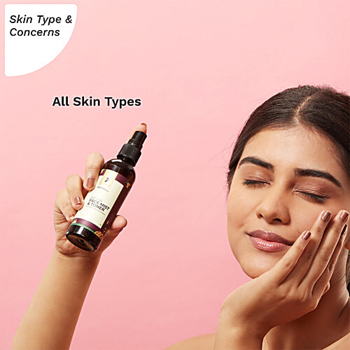 Pilgrim Red Vine Face Mist & Toner With Niacinamide & Aloe, 100 ml  