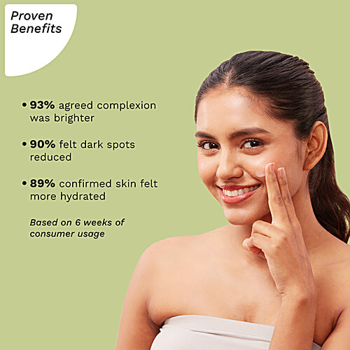 Pilgrim Squalane Glow Creme Serum With Tranexamic Acid & Alpha Arbutin - Hydrates Skin, 30 g  