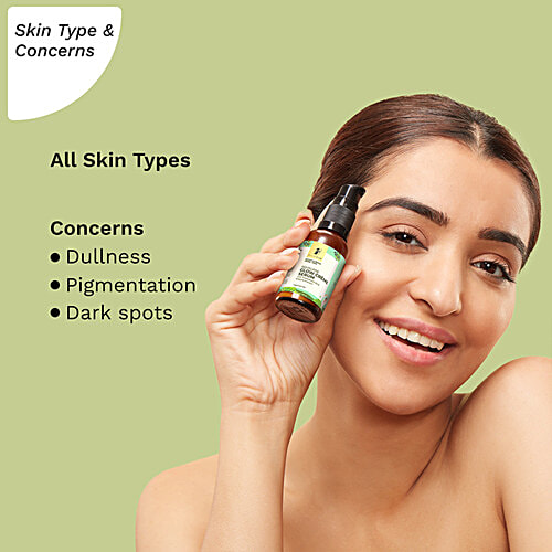 Pilgrim Squalane Glow Creme Serum With Tranexamic Acid & Alpha Arbutin - Hydrates Skin, 30 g  