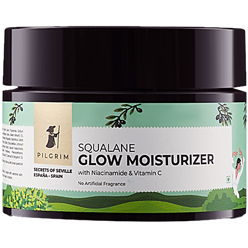 Buy PILGRIM Squalane Glow Moisturizer With Niacinamide & Vitamin C