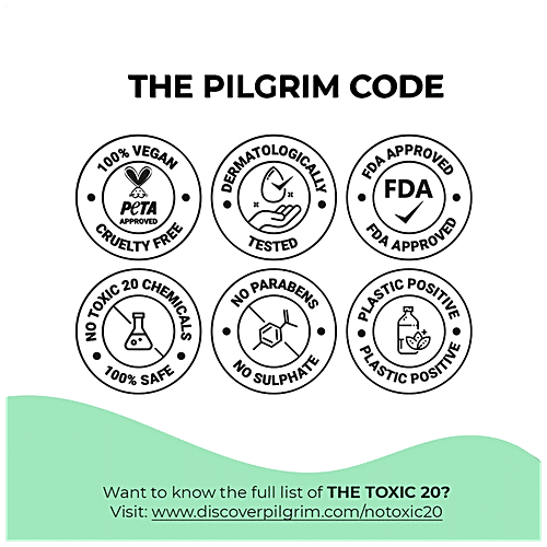 Pilgrim Squalane Glow Sleeping Mask With Alpha Arbutin & Hyaluronic Acid - Hydrates Skin, 50 g