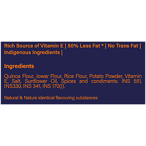 The Healthy Binge Quinoa Crispies - Smokey BBQ, Guilt Free Snacking, Helps Blood Sugar & Cholesterol, 40 g Pouch 