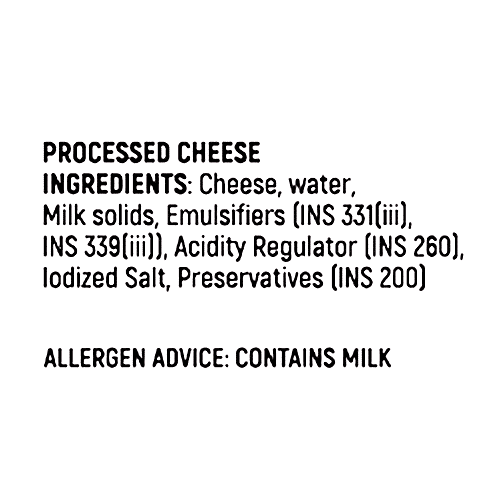 Buy Cavins Processed Cheese Slices Rich In Calcium, Fat & Protein