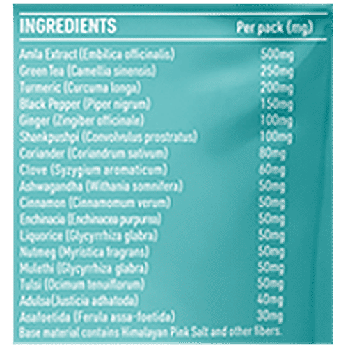 Namaste Chai Immuneup - Immunity Booster Herbal Tea, Ancient Kadha For Cough & Cold, Authentically Local, 60 g (24 Sachet x 2.5 g each) Immunity Booster
 Ancient Kadha
 High Antioxidant