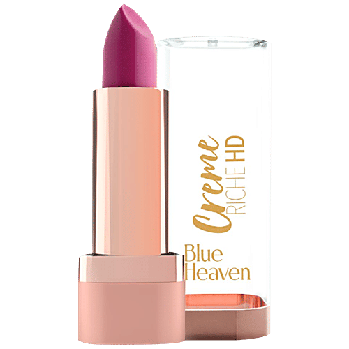 Blue Heaven CrÃ¨me Riche HD Lipstick - Smooth Finish, Comfortable To Wear, 4 g Pink 137 