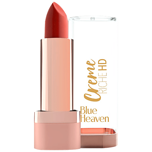 Buy Blue Heaven CrÃ¨me Riche HD Lipstick Smooth Finish, Comfortable