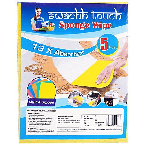 Buy Swachh touch Sponge Wipe Multipurpose, For Kitchen Cleaning