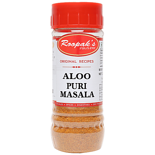 ROOPAK'S PIK-N-PAY Aloo Puri Masala - Natural & Pure, Spice Blend, 100 g Jar 