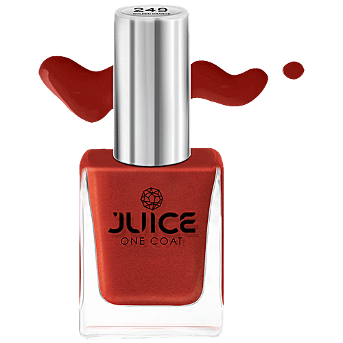 Buy Juice Nail Polish Coral Sunset292, Golden Orange249, Firey Red