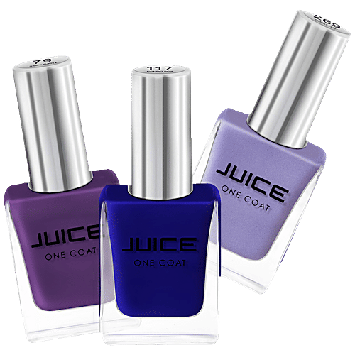 Buy Juice Nail Polish Grape Purple 79, Pigment Blue117, Pearly