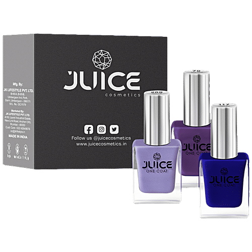 Buy Juice Nail Polish Grape Purple 79, Pigment Blue117, Pearly