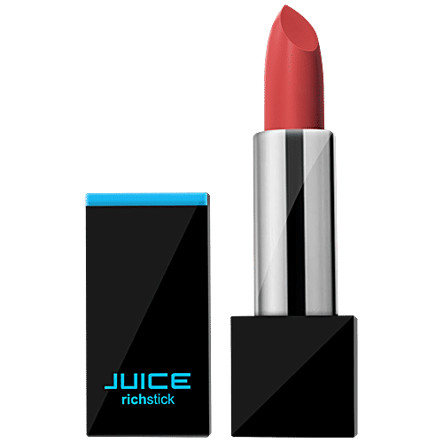 Juice Richstick - Waterproof & Long Stay Lipstick, Highly Pigmented, Smudge Proof, 4 g Electric Orange M60
