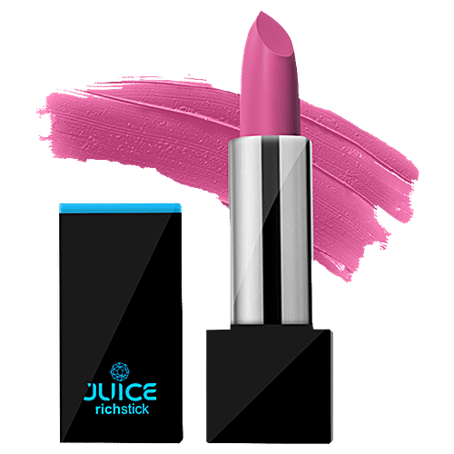 Juice Richstick - Waterproof & Long Stay Lipstick, Highly Pigmented, Smudge Proof, 4 g Angel Nude M-90 