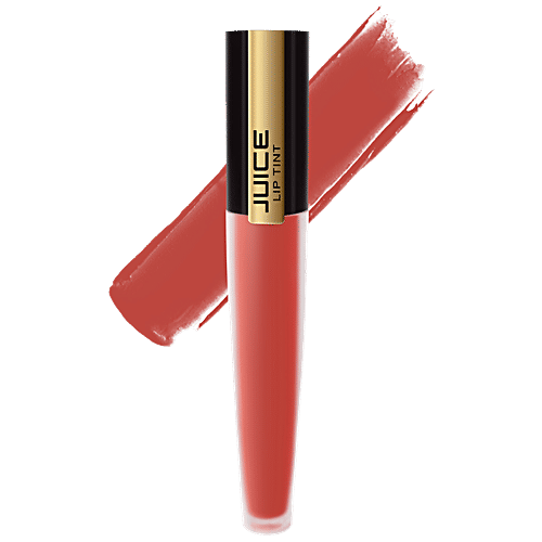 Juice Lip Tint Liquid Lipstick - Waterproof & Long Lasting, 4 ml Red Crush-M-20