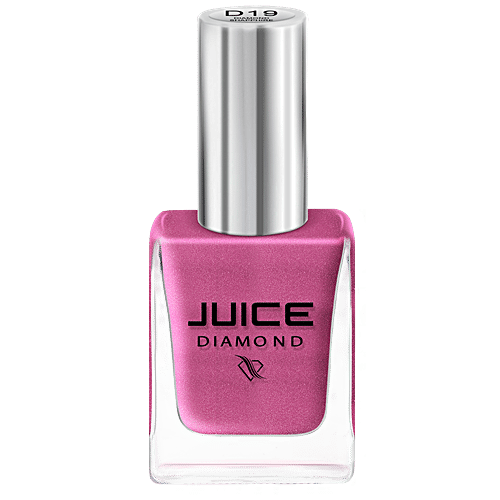 Juice Nail Paint JJ11 - Diamond, Long Lasting Wear, Zero-chip, Heavily Pigmented, 11 ml Shapphire - D19
