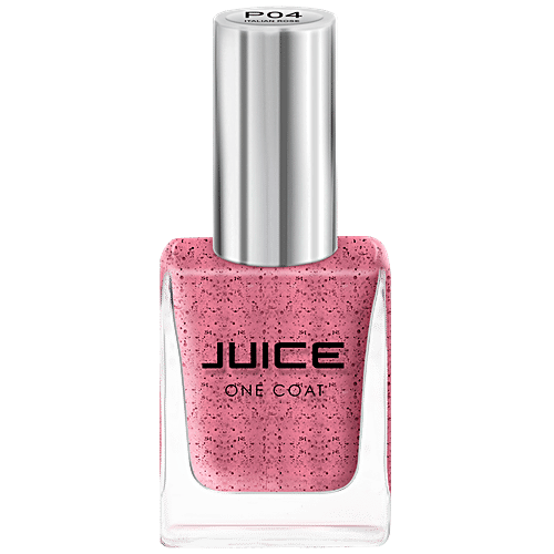 Juice Nail Paint JJ11 - Freckles, Long Lasting Wear, Zero-Chip, Heavily Pigmented, 11 ml Italian Rose - P03