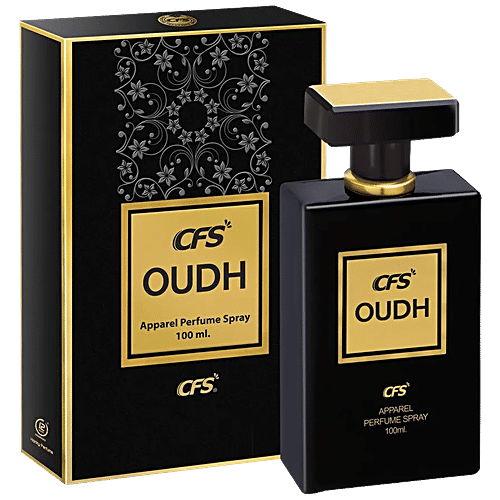 CFS Oudh - Black, Perfume Spray, Long Lasting Fragrance, 100 ml