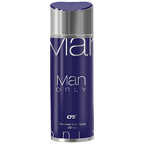 CFS Man Only Blue - Deodorant, Long Lasting Fragrance, 200 ml  