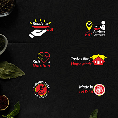 RENTIO Heat N Eat - Jain Dal Makhani, No Preservatives, Ready In 90 Seconds, 300 g  