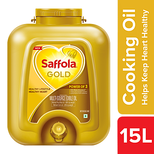 Buy Saffola Gold Refined Cooking Oil Online at Best Price of Rs 2254