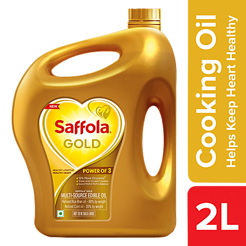 Buy Saffola Gold Refined Cooking Oil Online at Best Price of Rs 335
