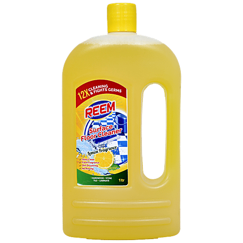 Buy Reem Surface Floor Cleaner Lemon, Shiny Clean, Fresh Fragrance