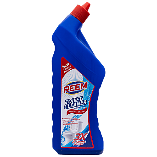 Reem Toilet Cleaner - Fights Tough Stains & Bad Odours, 500 ml Bottle