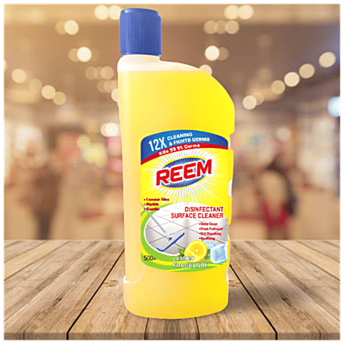 Buy Reem Surface Floor Cleaner Lemon, Shiny Clean, Fresh Fragrance