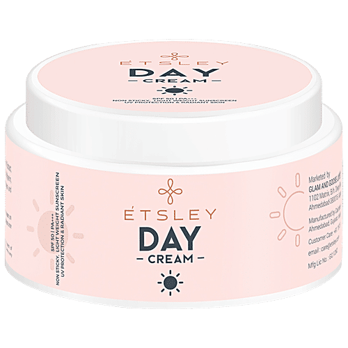 Buy ETSLEY Natural Day Cream With Shea Butter, UV Protection