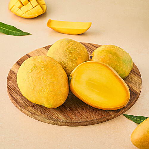 fresho! Mango - Banganapalli, Sweet & Juicy, 1 pc (Approx 250 -350 g) 