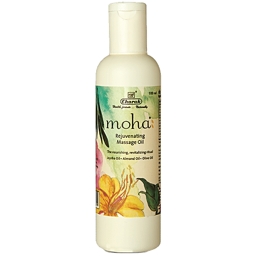 Buy Moha Rejuvenating Massage Oil Almond, Jojoba & Olive Oil