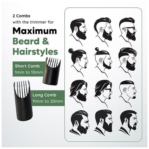 LetsShave Beard, Body & Head Trimmer For Men With 38 Length Settings, 1 pc  