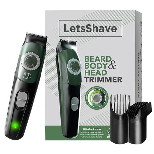 LetsShave Beard, Body & Head Trimmer For Men With 38 Length Settings, 1 pc  