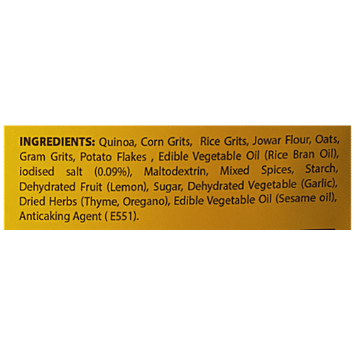 Bebe Burp Quinoa Arabic Herb Puffs - Protein Snack, Baked, No Maida, Gluten-Free, 12 Months+, 35 g (Pack of 4) 