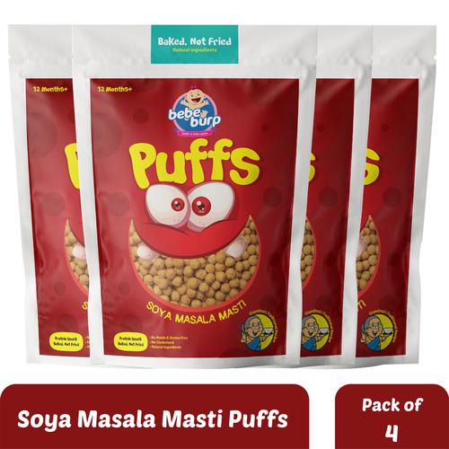 Buy bebe burp Masala Masti Puffs - Protein Snack, Baked, No Maida