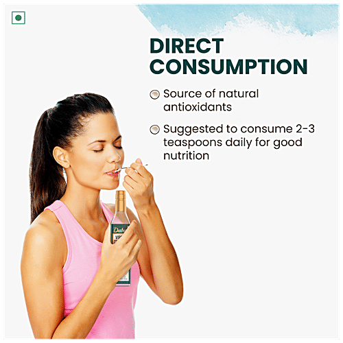 Dabur Virgin Coconut Oil - Cold Pressed, Natural, Unrefined, Helps Boost Immunity, 500 ml Bottle 