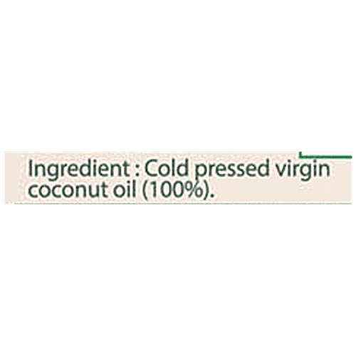 Dabur Virgin Coconut Oil - Cold Pressed, Natural, Unrefined, Helps Boost Immunity, 500 ml Bottle 