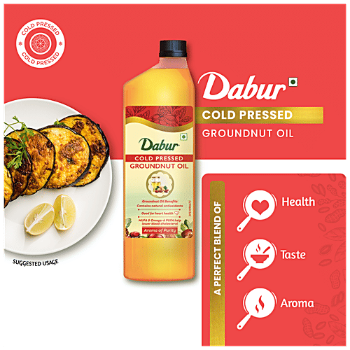 Buy Dabur Cold Pressed Groundnut Cooking Oil Perfect Blend of Health
