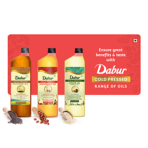 Buy Dabur Cold Pressed Groundnut Cooking Oil Perfect Blend of Health