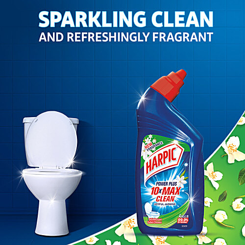 Buy Harpic Disinfectant Toilet Cleaner Liquid Jasmine, Removes Dirt