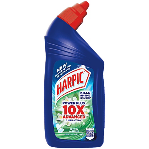 Harpic Disinfectant Toilet Cleaner Liquid - Joyful Jasmine, 500 ml