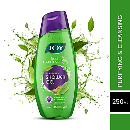 Joy Purifying Shower Gel - Green Tea & Coriander, 250 ml